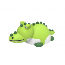 Pryžové zvieratko Krokodíl