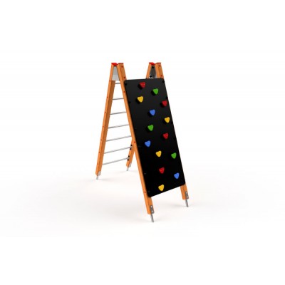 Preliezací rebrík s lezeckou stenou lamino