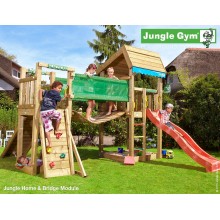 Jungle Gym Home Bridge so šmýkačkou