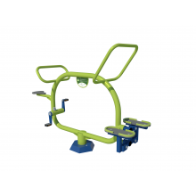 Outdoor fitness Bicykel a Stepper pre 2 deti