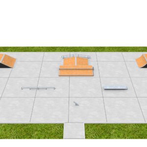 Modulárny skatepark PSM03
