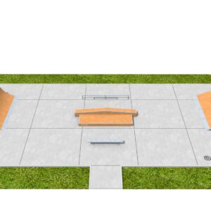 Modulárny skatepark PSM02